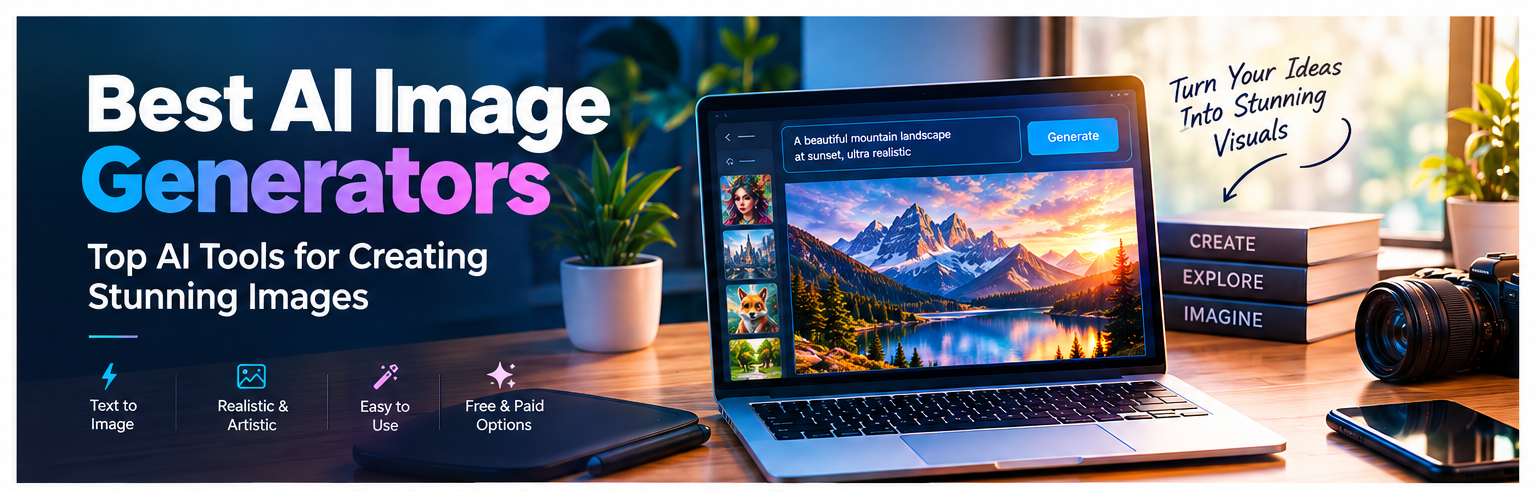 Best AI Image Generators in 2026: Top AI Tools for Creating Stunning Images