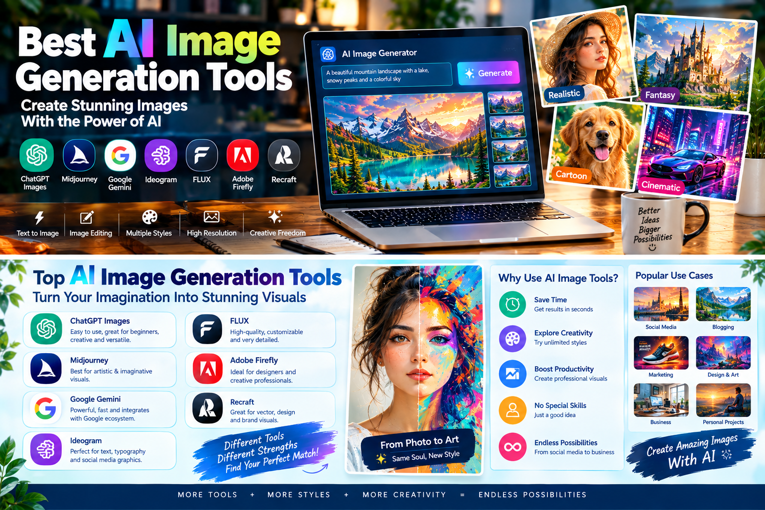 Best AI Image Generation Tools in 2026: Top Tools for Images