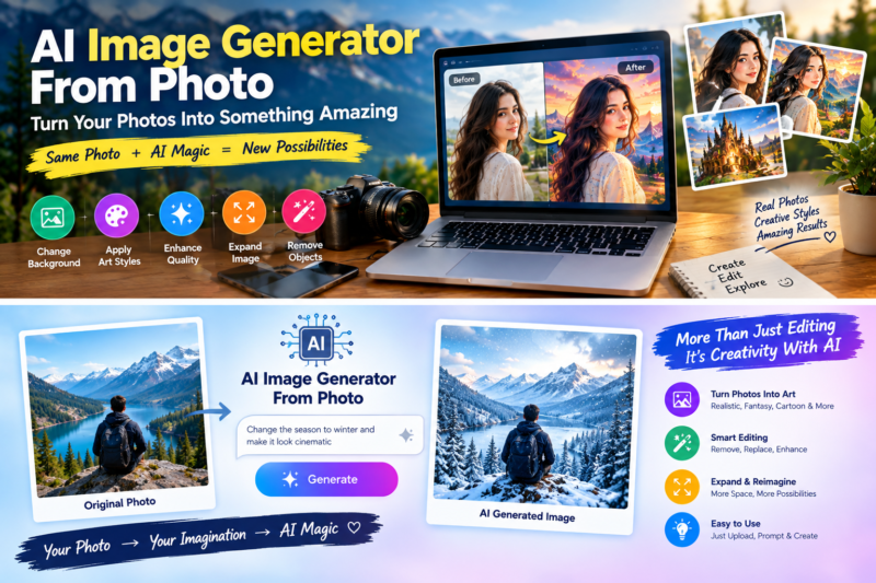 AI Image Generator From Photo: Transform Your Photos With AI in 2026