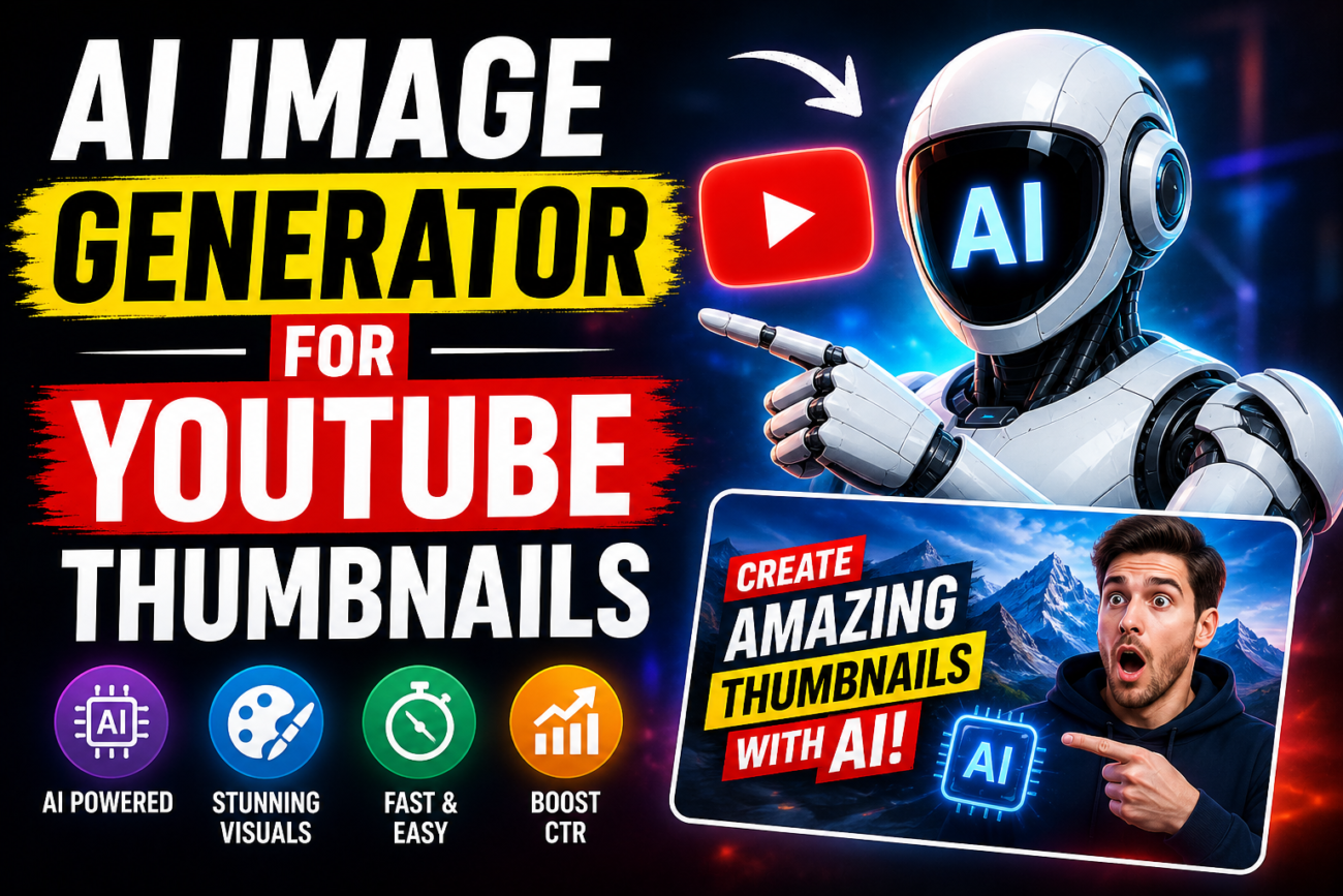 AI Image Generator for YouTube Thumbnails