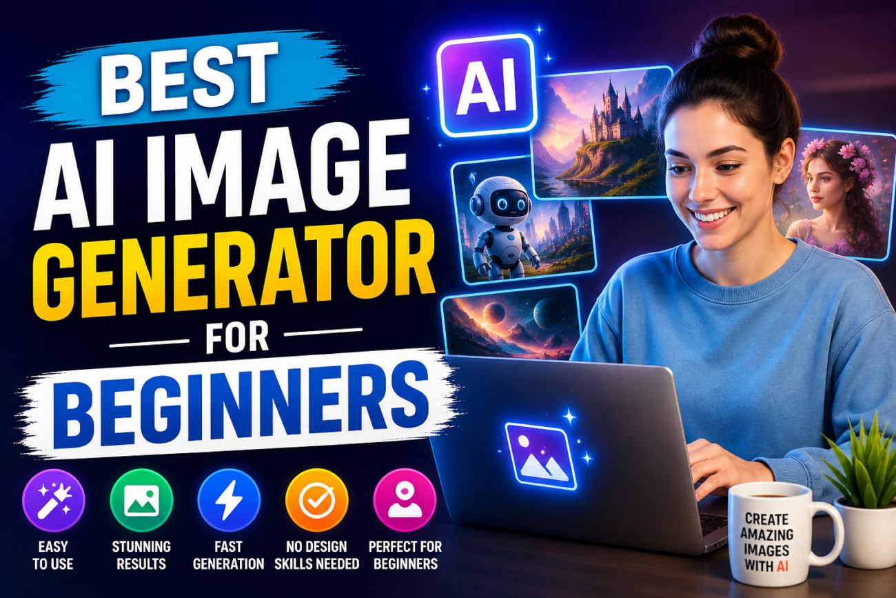 Best AI Image Generator for Beginners: Easy Tools to Create Stunning Images