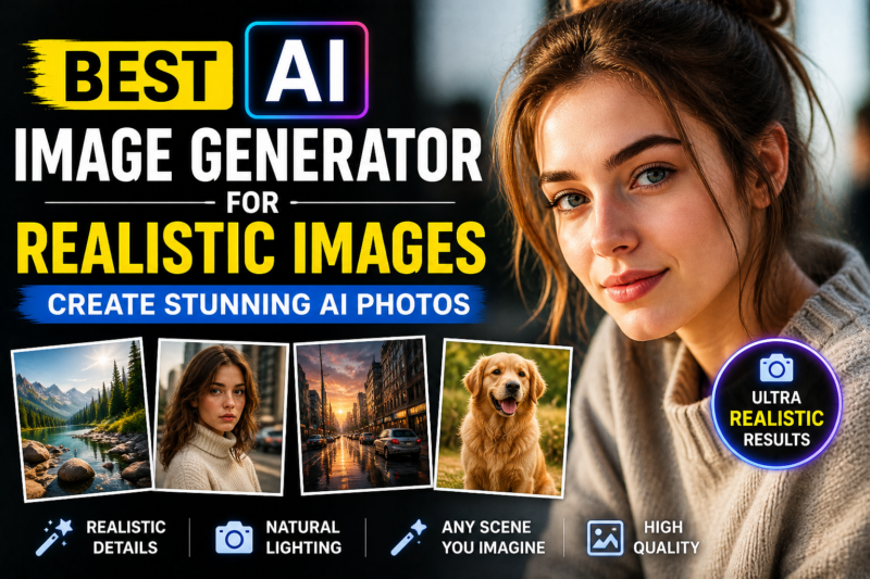 Best AI Image Generator for Realistic Images: Create AI Photos